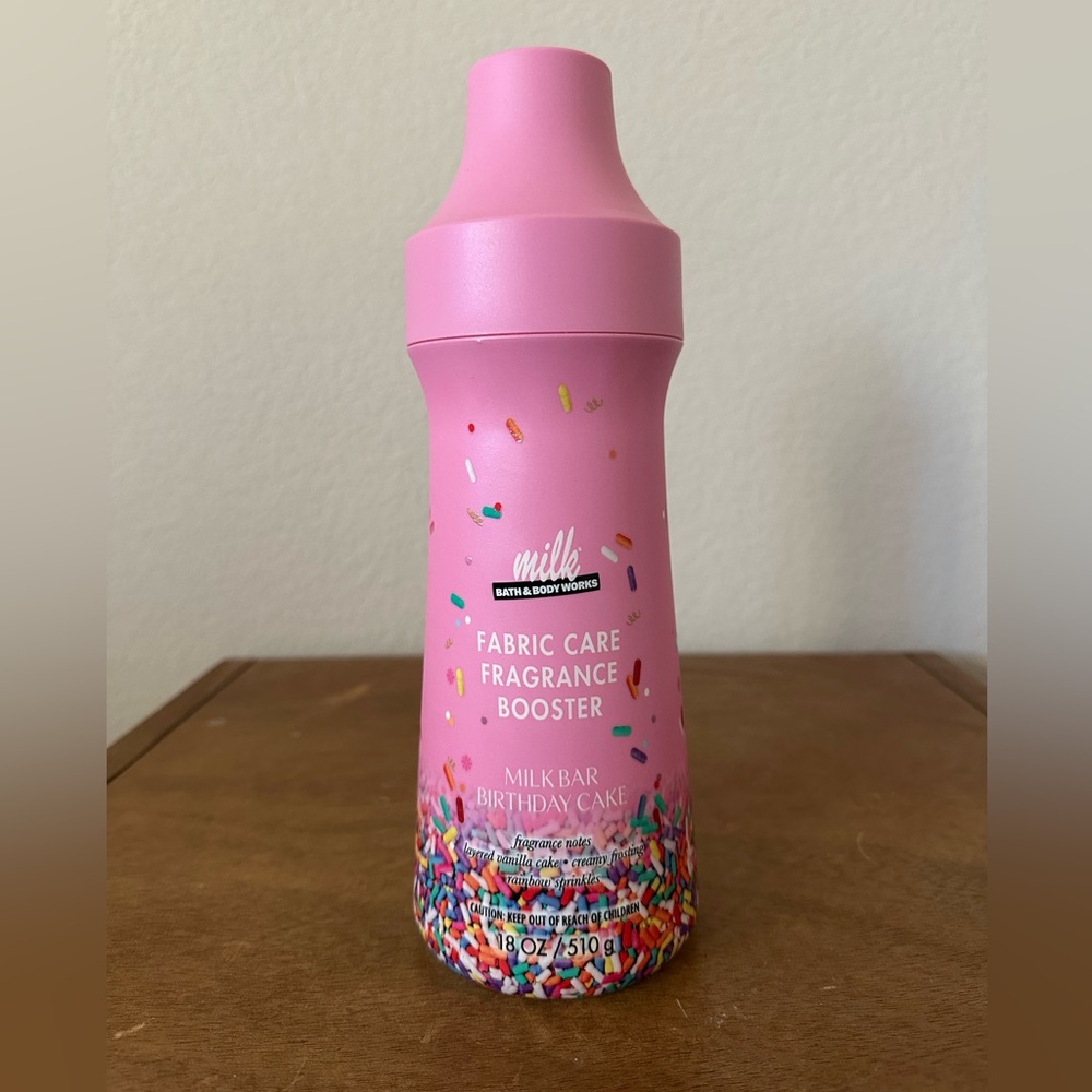 NEW bath Milk Bar Birthday Cake Fabric Care laundry Booster NEW